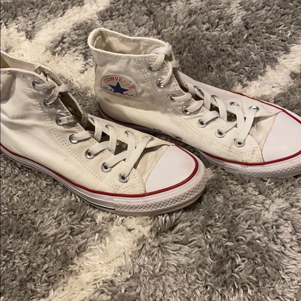 High top White Converse